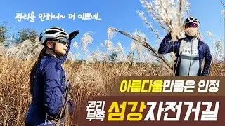 섬강 자전거길 관리부족 장점? 단점?  반계리은행나무 라이딩  [자덕부부 jadeokbubu]