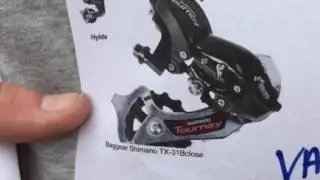 Shimano 105 Bagskifter