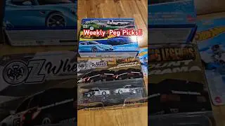 Weekly Peg Picks! #hotwheels #ozwheels #diecastracing #diecastcollector #ghostjerker #3dbotmaker