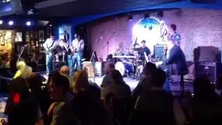 Amy and the Shermanators performing Blues Don't Care at Bud