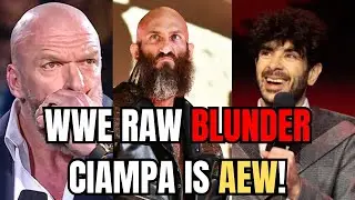 WWE had an AWFUL final AJ Styles Match on RAW! Tommaso Ciampa IS HERE!