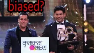 Bigg Boss 13 biased show//kumkum bhagya