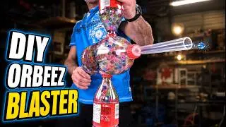 DIY : HOW TO MAKE ORBEEZ MACHINE GUN FROM COCA COLA BOTTLE