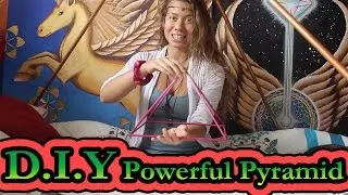 How to Make a Powerful Pyramid.. Use it and its benefits.. DIY | Francesca Love Artist 💜