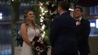 Marina & Miguel Wedding Ceremony // WinterGarden at PPG Place, Pittsburgh, Pa