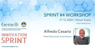 Alfredo Cesario - Medical Director and Co-founder of Innovation Sprint | Sprint 4 Workshop