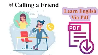 English Conversation Practice | Small Talk | Calling a Friend