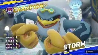 Sonic Racing: CrossWorlds_Playing as Storm vs Espio