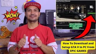 *EASY* How To Download GTA 5 Enhanced Version On The Epic Games Store  II How To Download GTA V