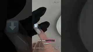 Safe Nail Application: Base Coat & Flash Cure Technique #shorts