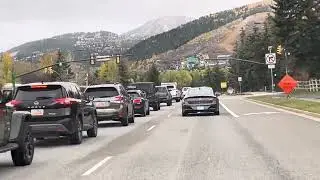 Winter Drive: Interstate 80 to Park City, Utah - Snow-Capped Mountains & Ski Resorts