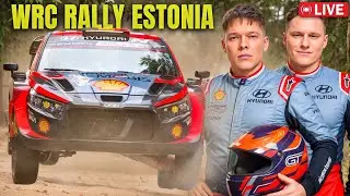 WRC RALLY ESTONIA 2025 LIVESTREAM