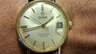 Garage and estate sale finds vintage watches and a bit of 14k gold! Omegas seamaster 