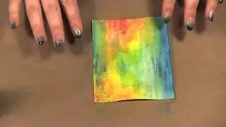 Scrap Time - Ep. 754 -- My Stamp Box and a Faber-Castell Gelato Technique