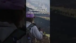 That Time I Got Swept Away by a Creek #hike #adventure #trekking #travel #grandcanyon #thruhike
