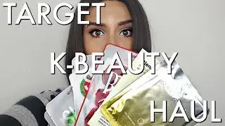 K-Beauty At Target! | Sheet Mask Haul