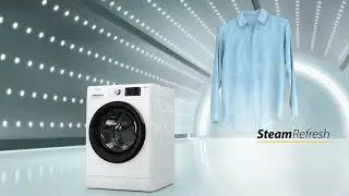 Whirlpool FreshCare+ Steam wasmachines: altijd 100% fris wasgoed.