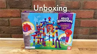 Mindware Krazy Kingdom Marble Run! (Unboxing)
