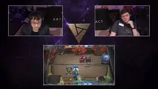 Artifact Gameplay Red Green Deck Creeps Overwhelming PAX West 2018