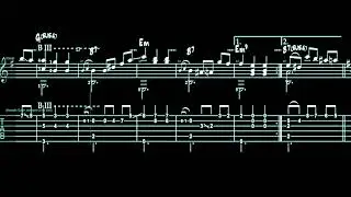 Chopin &ndash; Waltz Op. 34 No. 2 | Sheet Music + TAB Scroll (Classical Guitar Arrangement)