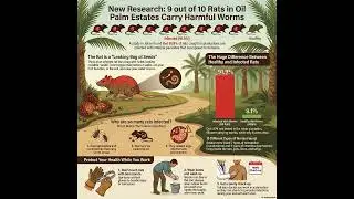 Rats in Oil Palm Blocks, Parasitic Worm Risk and Practical Ways to Reduce Risk