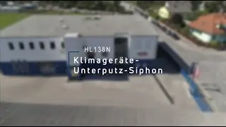 HL138N  Unterputz-Kondensatsiphon *NEU*