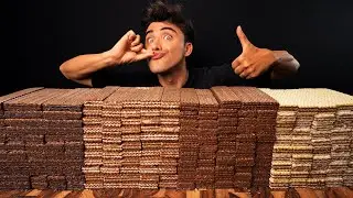 ASMR CHOCOLATE NUTELLA WAFERS MUKBANG | McBang ASMR Eating