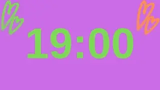 19 Minutes Timer | 19 Minutes Countdown | Countdown Time | Simple Timer