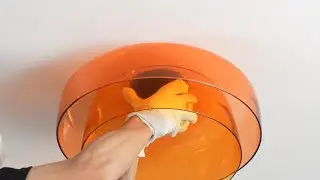 Layered ceiling light installation video - modern layered lighting