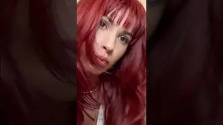 Dying hair bright red without pre-bleaching! #dye #hair #redhair #hairstyle #glowup