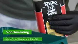 Voorkom en verdelg houtworm met Tenco Anti-houtworm