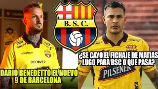 &iquest;SE CAYO EL FICHAJE DE MATIAS LUGO PARA BARCELONA O QUE PASA? DARIO BENEDETTO EL NUEVO 