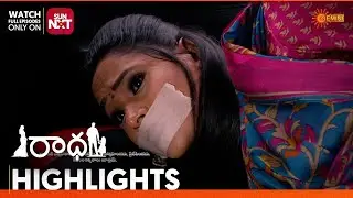 Radha - Highlights of the day | Watch full EP only on Sun NXT | 03 Jan 2025 | Gemini TV