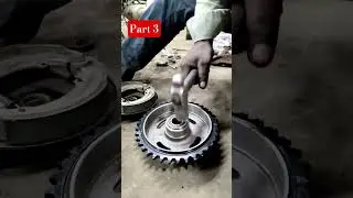 #Royal Enfield 350 ka! chain sprocket change..!!
