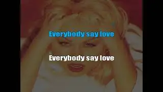 Mitsou - Everybody Say Love (Karaoke)