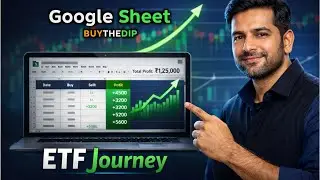 ETF Swing Trading Journey | Google Sheet Trading Journal | ETF से Compound Profit कैसे बनाएं? 