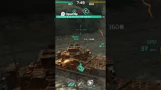 Gepard 1A2 Tier III Air defense in MWT Tank Battles #shorts #shortvideo #short #shortsvideo