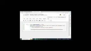 Interface Python with MySQL | Python MySQL Database Connectivity #databaseconnectivity #python