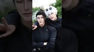 📈🗿 Collab with jjk #demonslayer #jujutsukaisen #shorts #fyp #foryou #fyp