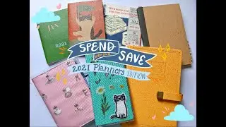 Spend vs Save: 2021 Planners Edition [Planner that Suits your Journaling Style and your Budget!]