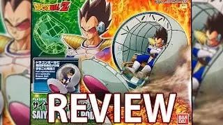 Dragon Ball Z Vegeta Saiyan Space Pod review - It Figures! with Wageofsins