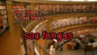 What does sac fungus mean?