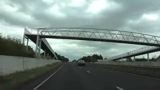 Driving On The A4440 Worcester Southern Bypass, Worcestershire, England 7th September 2025