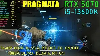 Pragmata: RTX 5070 | 1080P + 1440P