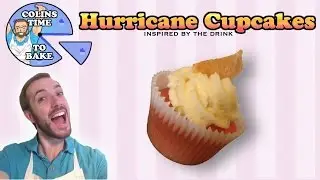 Hurricane Cupcakes | how to bake the cocktail
