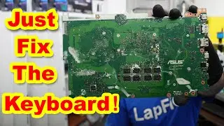Customer said : Just Fix the Keyboard!