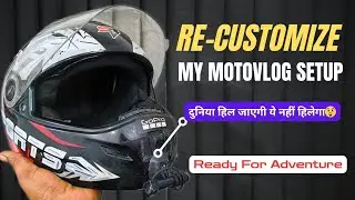 How to Install Camera Mount on Your Helmet | Do This And Fix Everything #motovlogingsetup 