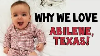 What We Love About Abilene, Texas! | USA Road Trip With A Baby | Converted Garage Airbnb Tour