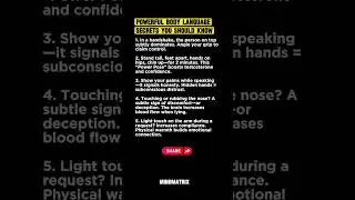 5 Powerful Body Language Secrets That Command Respect (Silent Power Moves)...
