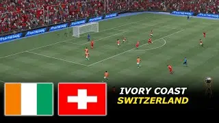 Ivory Coast vs Switzerland | FIFA U-17 World Cup 2025 | Full Match All Goal | PES 21 Game Simulation